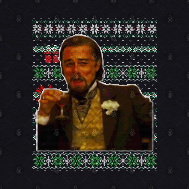 funny Leonardo DiCaprio Django Laughing meme by marscarey